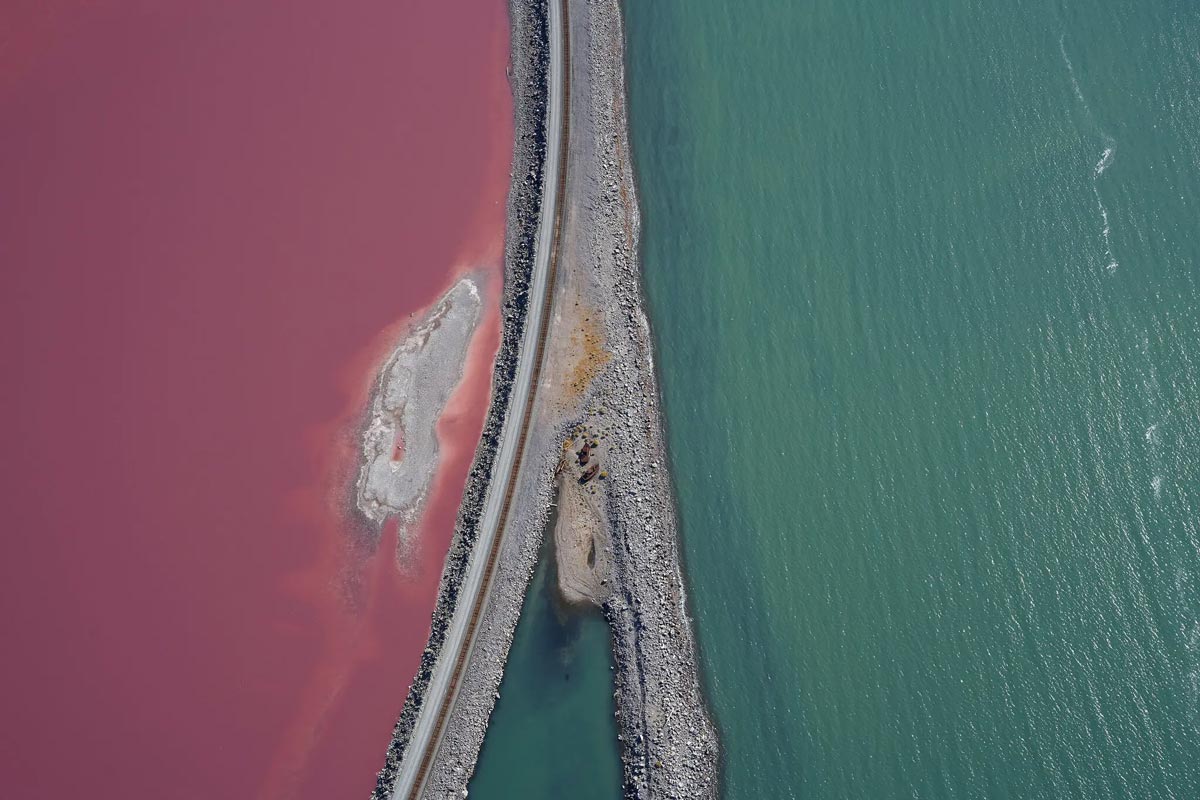 great salt lake causeway